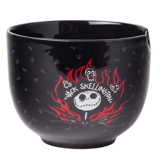 The Nightmare Before Christmas Jack Skellington Ramen Bowl With Chopsticks NIB - Picture 4 of 6